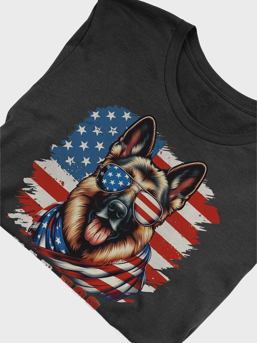 Patriotic German Shepherd - Premium Unisex T-Shirt product image (5)