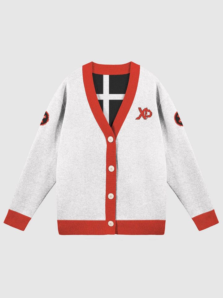 The 369-XP RED CORE Knitted Cardigan Without Pocket product image (2)