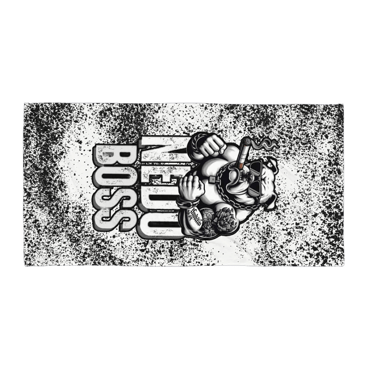 Boss Bulldog Sublimated Towel product image (1)