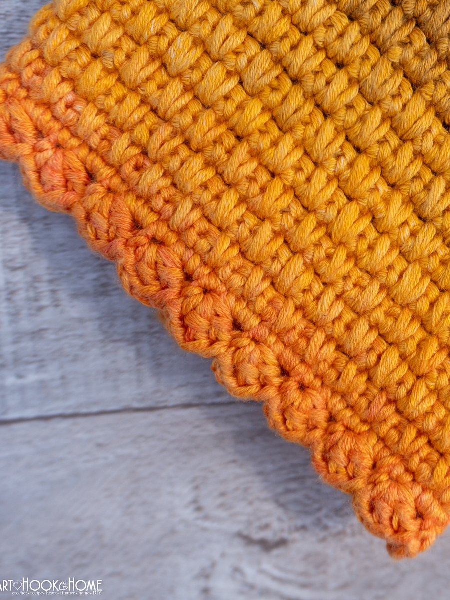 Double Moss Crochet Sock Pattern product image (4)