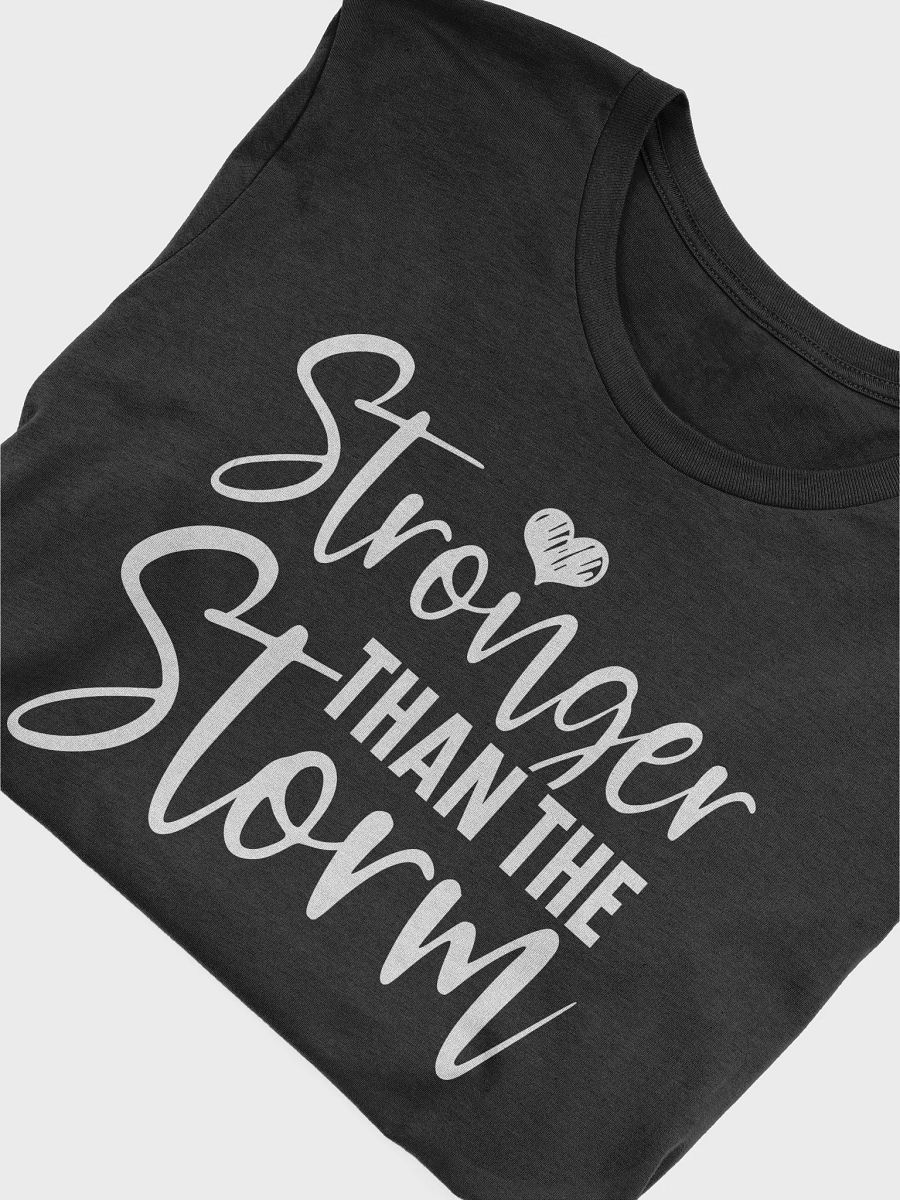 Stronger Than The Storm - Women's Black T-Shirt product image (6)