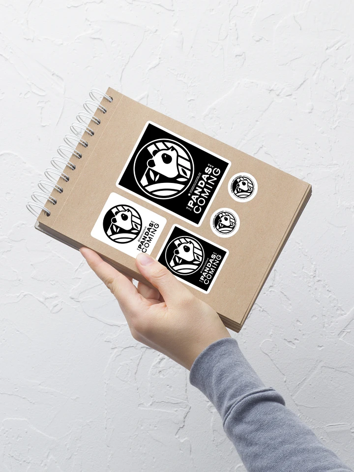 Pandas Are Coming Sticker Sheet I product image (2)