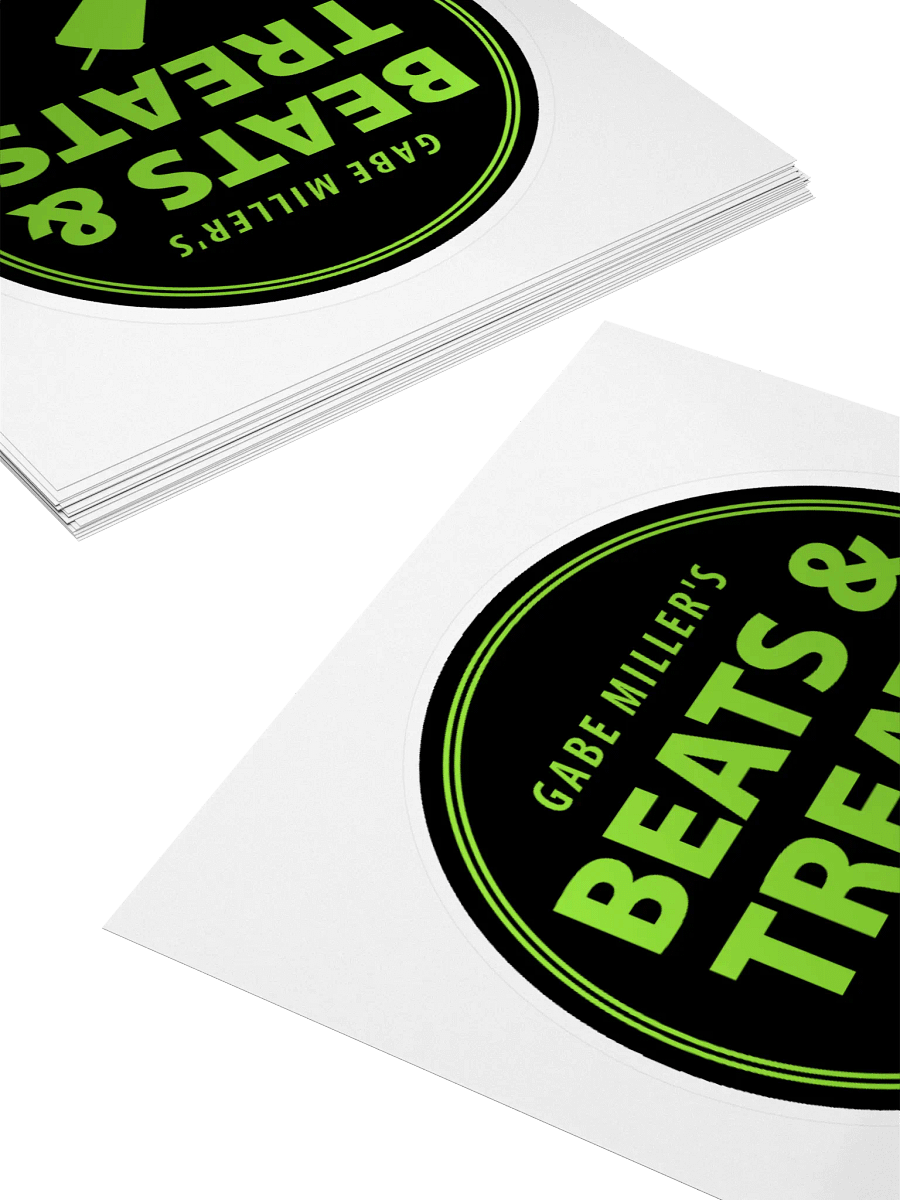 Gabe Miller's Beats & Treats sticker product image (4)