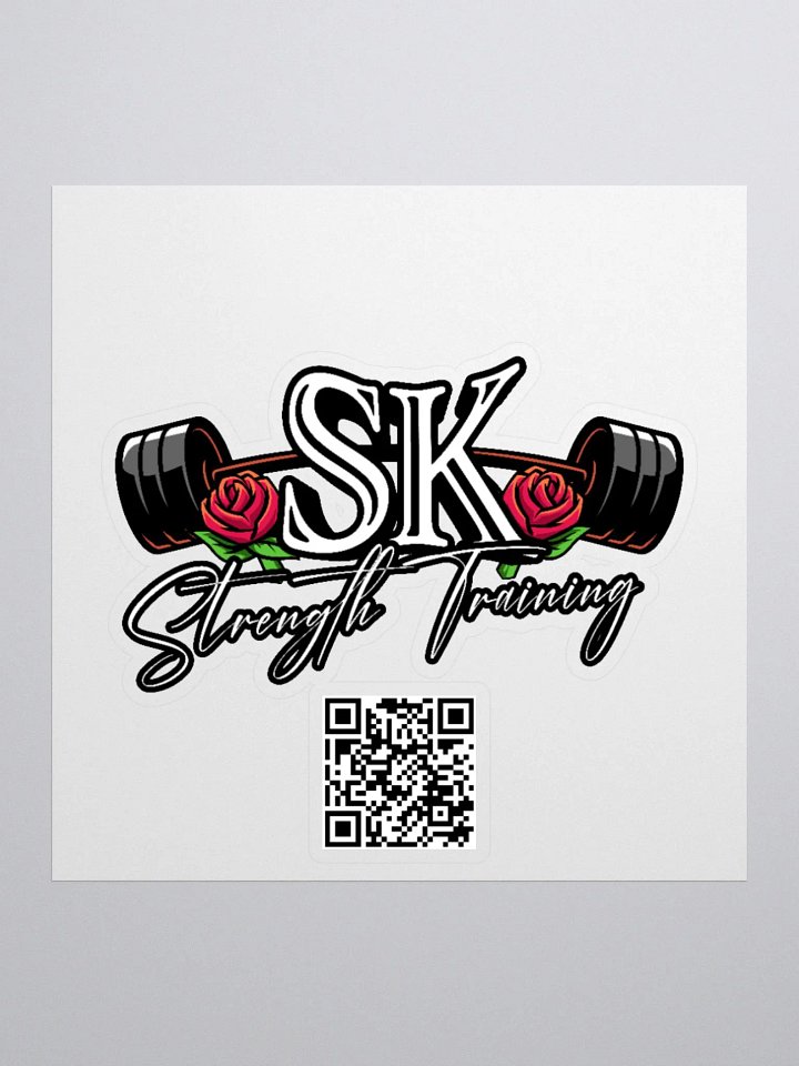 Strength Training Logo Kiss Cut Stickers product image (3)