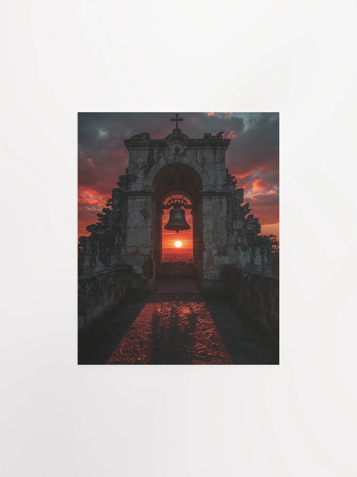 The Bell of Dusk Matte Poster product image (2)