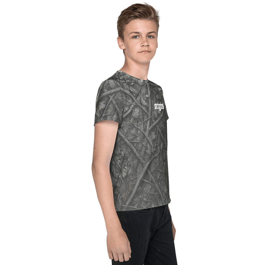 Satellite Society Carolina Camo Youth T-Shirt (Blue Ridge Bark) product image (4)