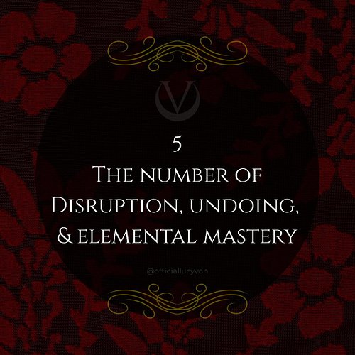 5 , The number of disruption, undoing, and elemental mastery.
It’s the pulse of change, the wind that topples old structures,...