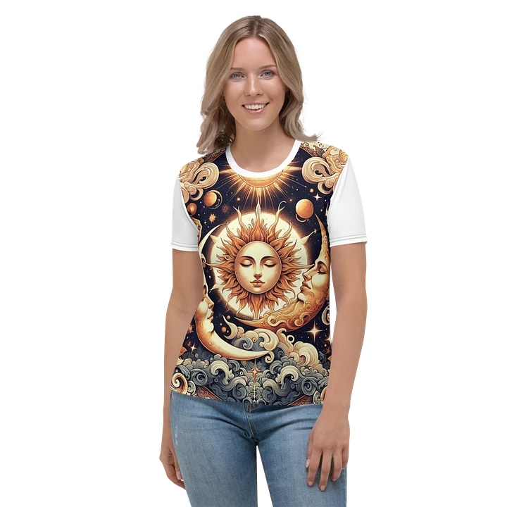 All-Over Print Women's Crew Neck T-Shirt product image (2)