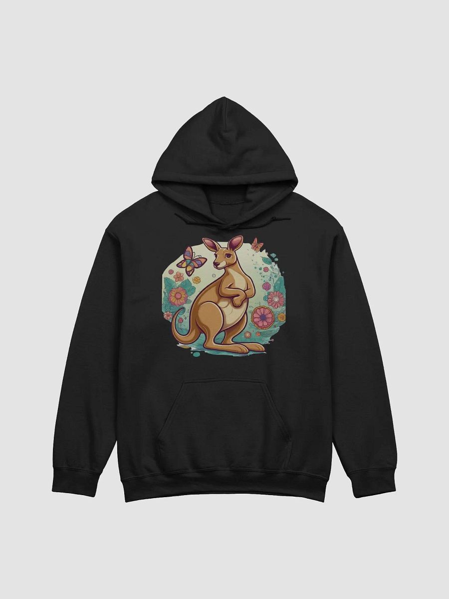 Floral Kangaroo Classic Hoodie product image (4)