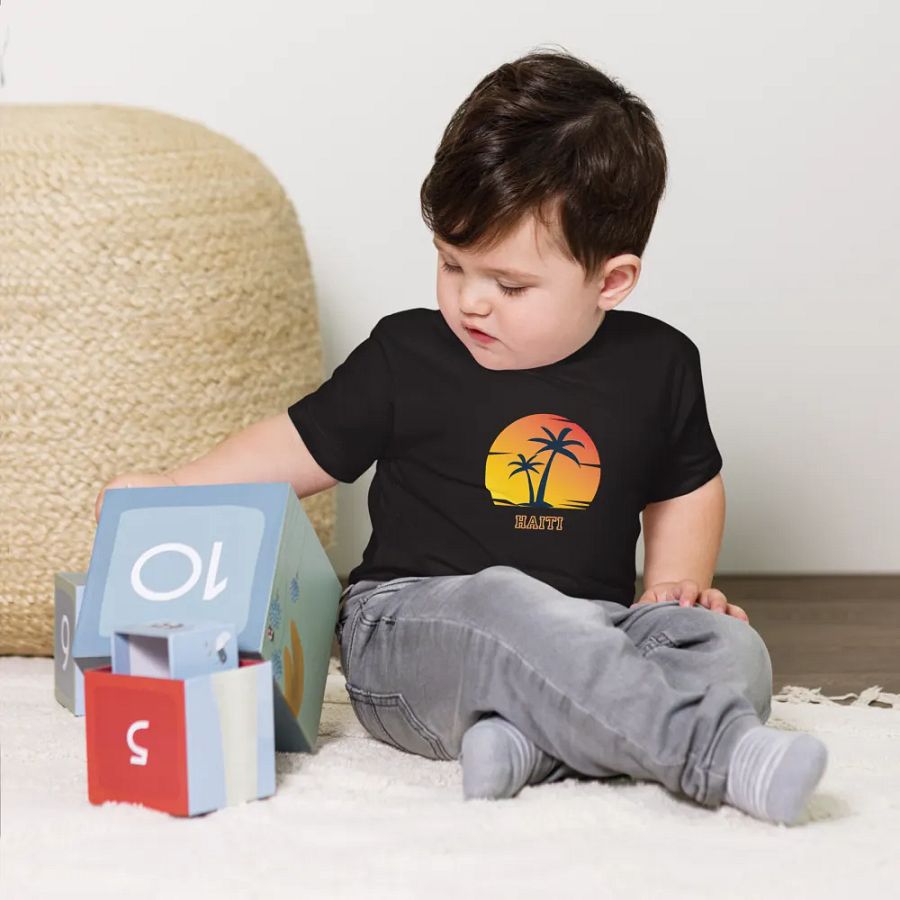 Sunkissed Haiti Baby Tee product image (5)