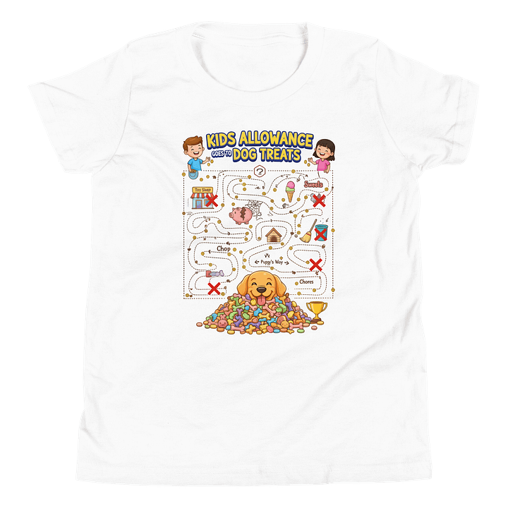 Kids Allowance T-Shirt | Game Maze Print product image (1)