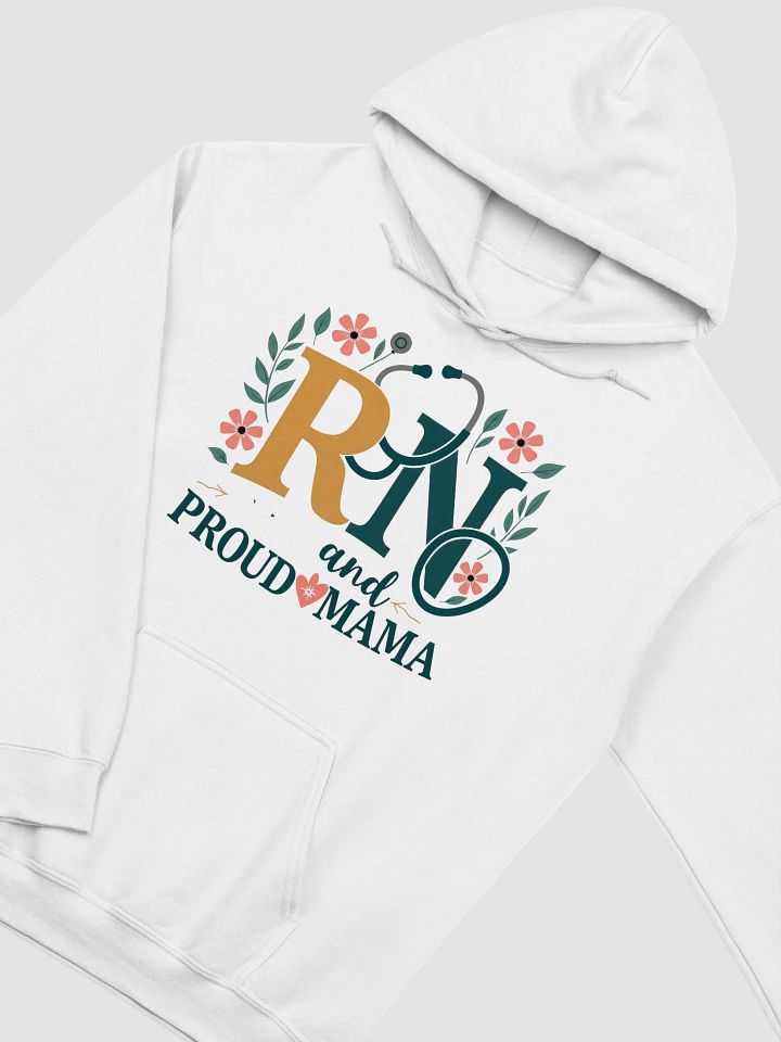 RN Proud Mama Stethoscope Hoodie product image (21)