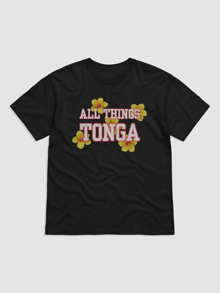 All Things Tonga Yellow Flower Tshirt product image (2)