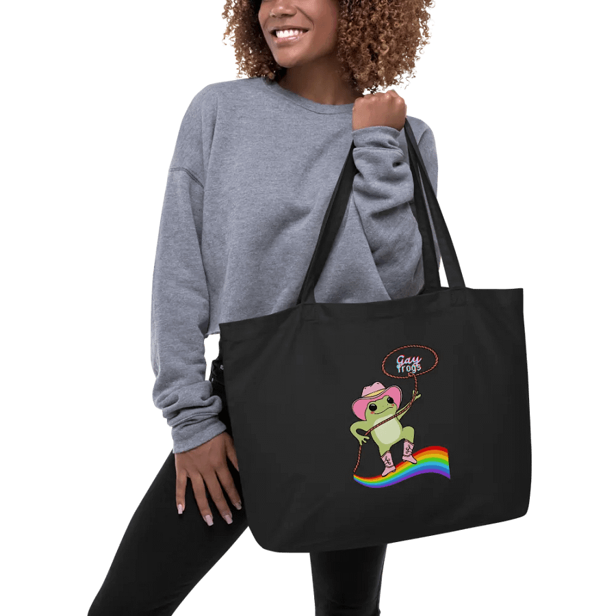 Gay Frog Hype Organic Tote product image (5)