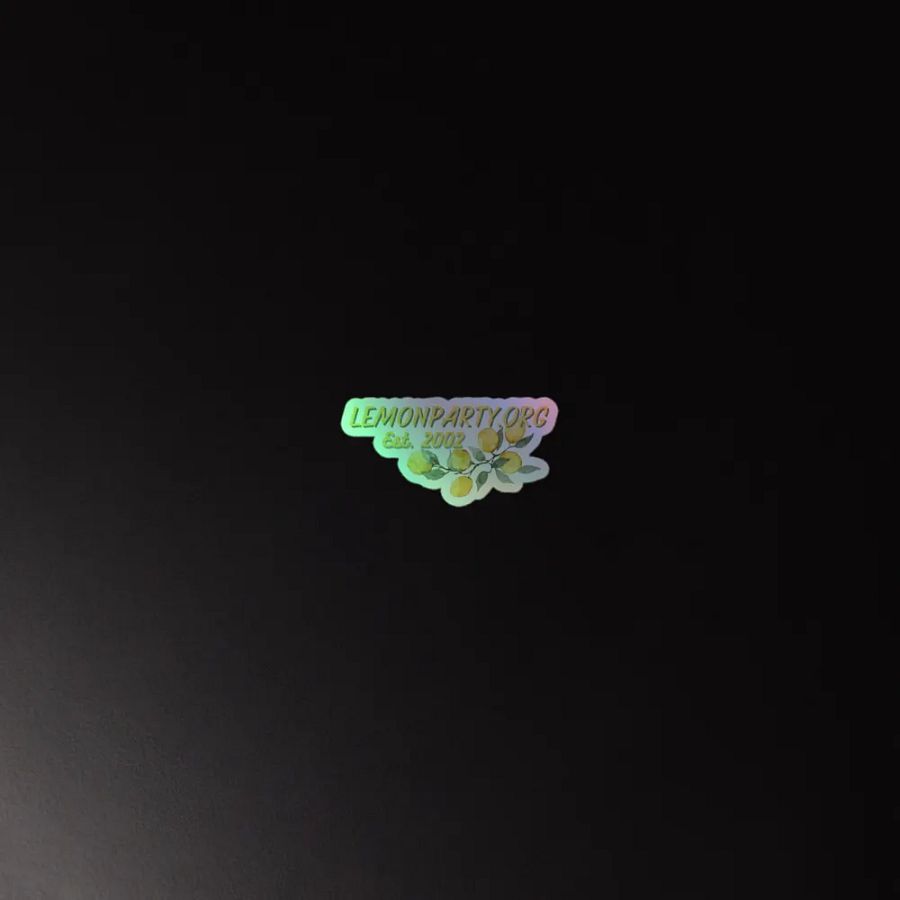 Lemon Party! - Kiss Cut Holo Stickers product image (4)