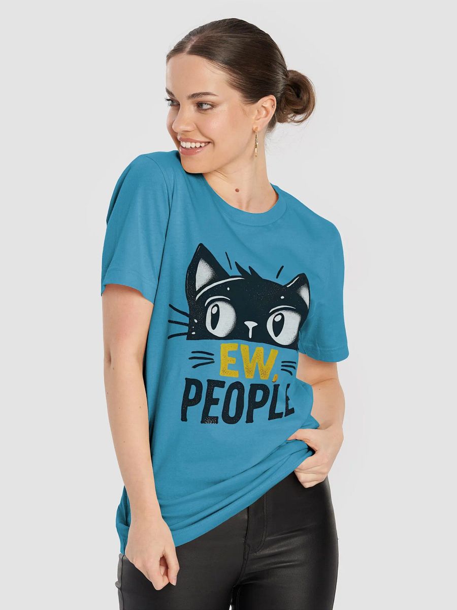 Ew, People - Funny Cat Lover T-Shirt product image (4)