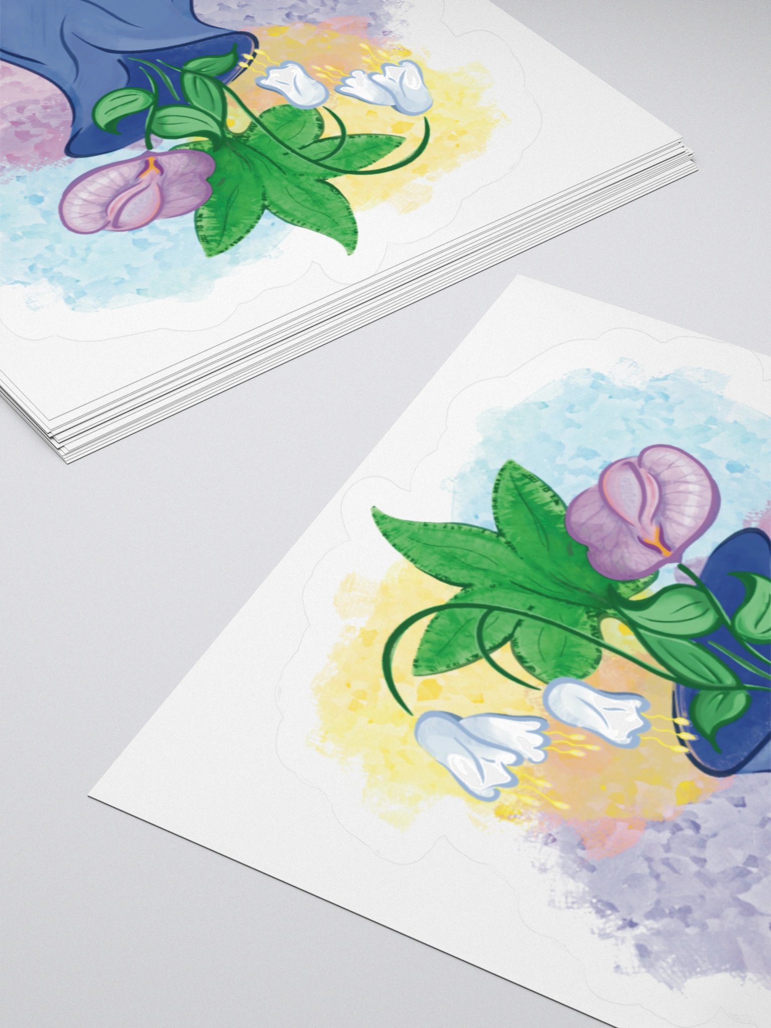 Passion Flower Sticker product image (12)