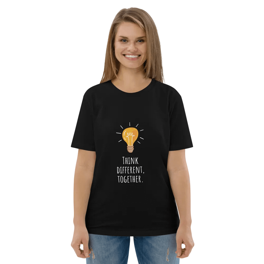 THINK DIFFERENT, TOGETHER. T-Shirt - 100% cotton product image (9)