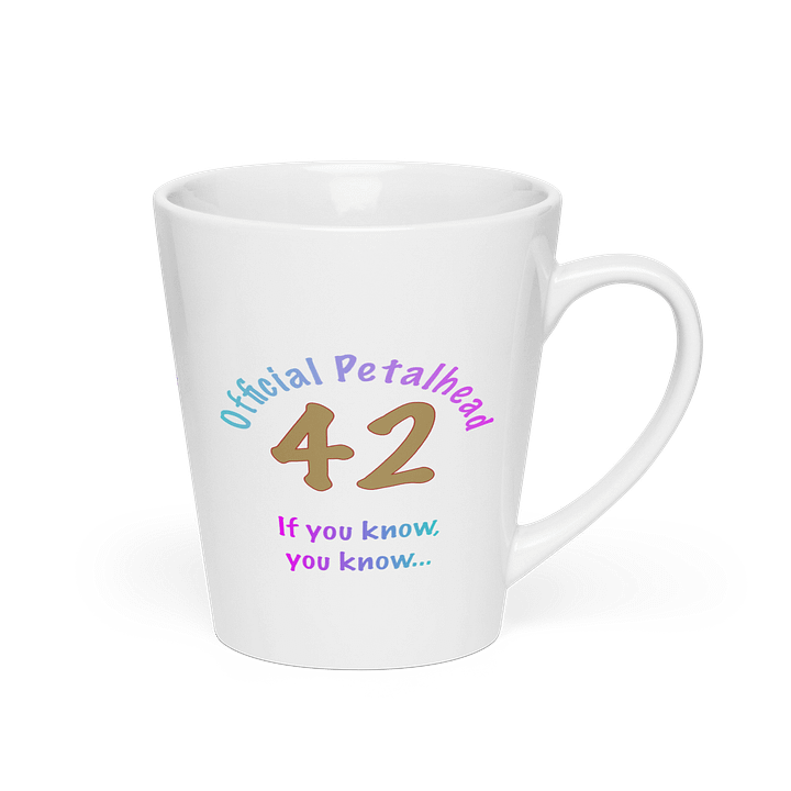 Official Petalhead Latte Mug product image (2)