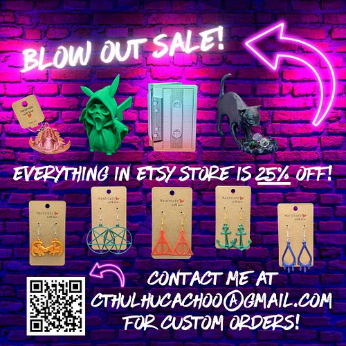 With something new being added every day, I'm excited to share my Etsy shop with all of you! Enjoy 25% off until Wednesday! 
...