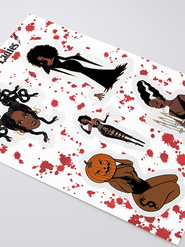 Halloween Ladies Sticker Sheet product image (2)