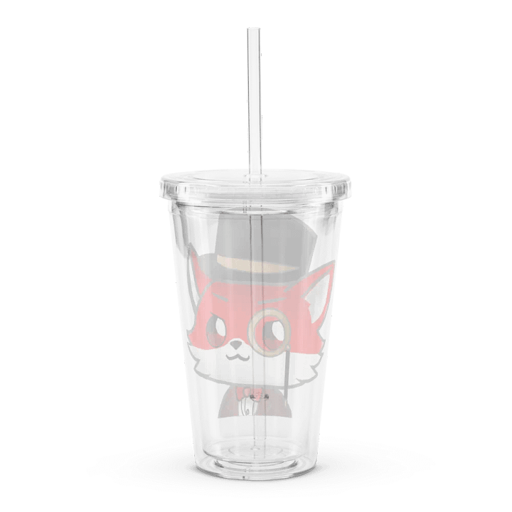 Dapper Fox Clear Tumbler product image (2)