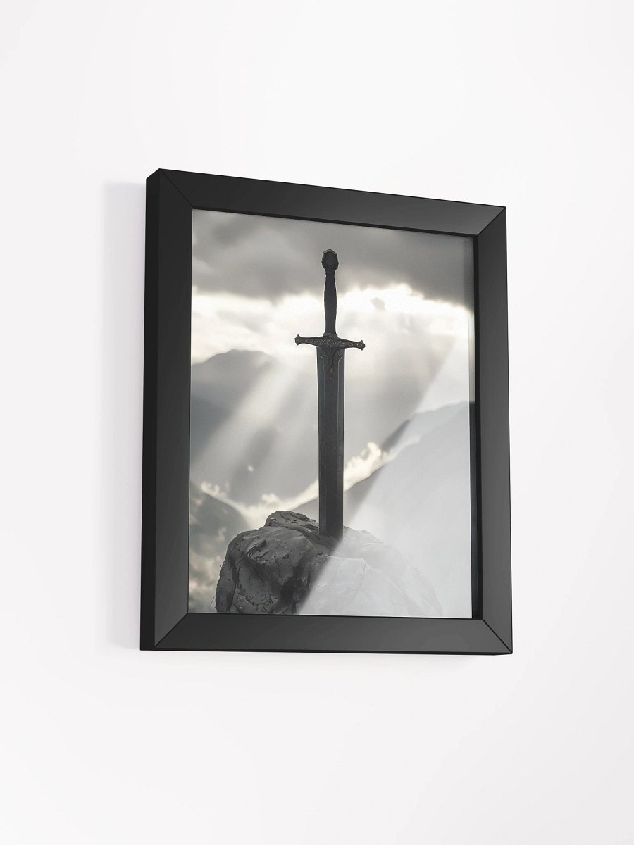 Excalibur's Embrace Framed Poster product image (3)