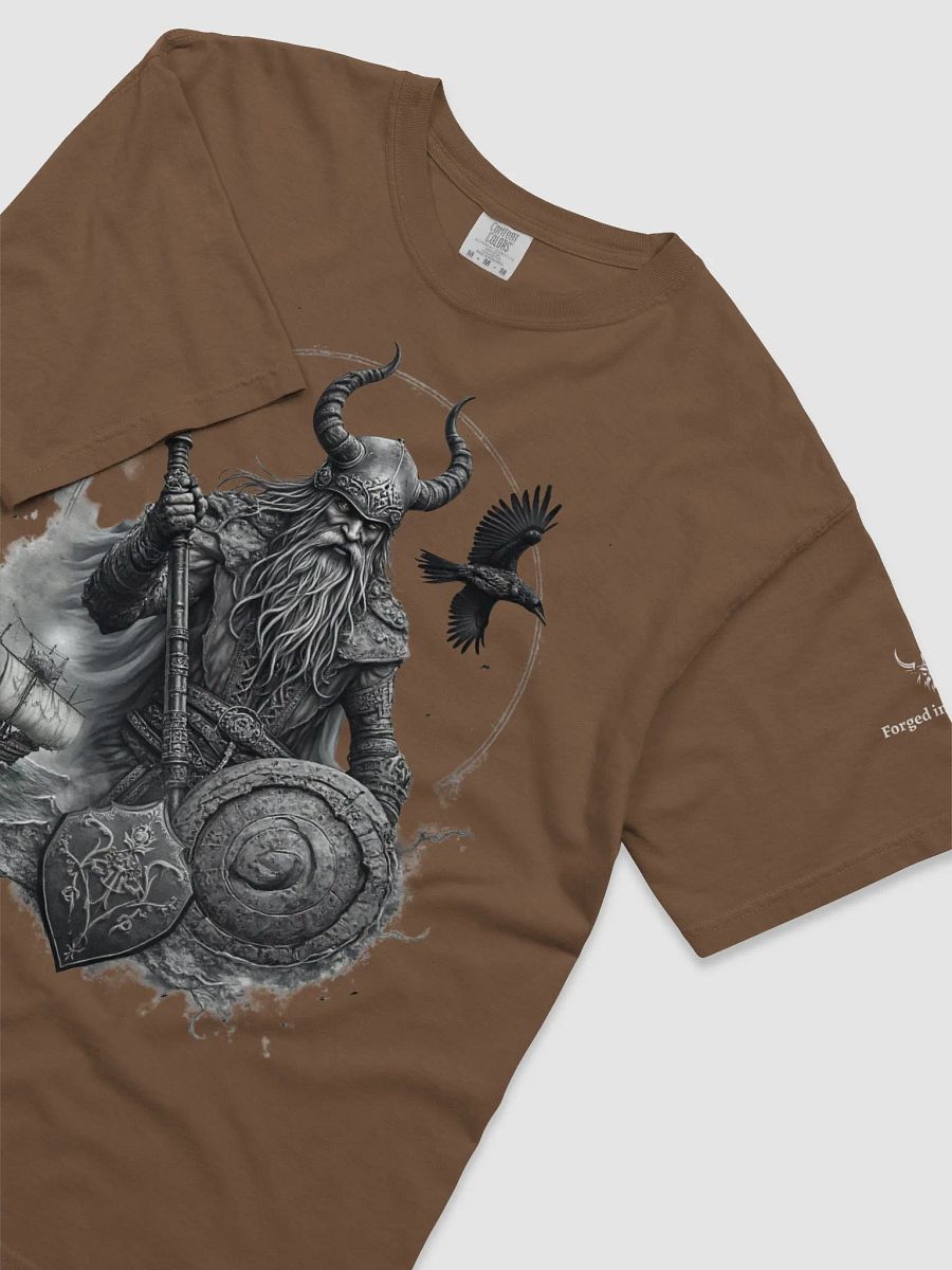 Warden of the Fjords – Forged In Valhalla Viking Guardian T-Shirt product image (60)