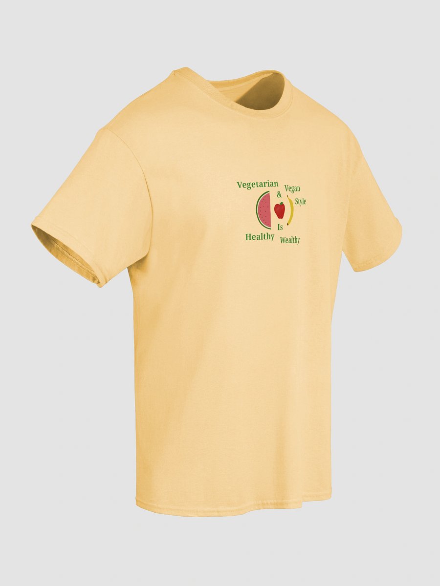 Healthy Wealthy Vegetarian & Vegan T-Shirt product image (8)