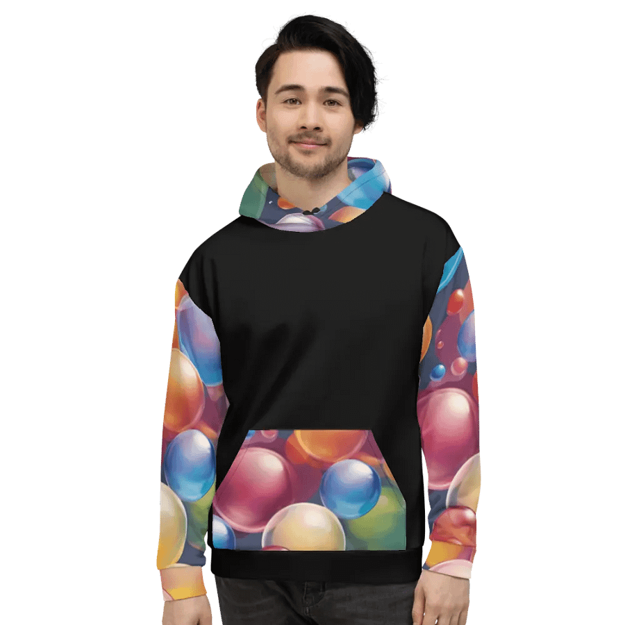 Vibrant Bubble Unisex Hoodie product image (2)