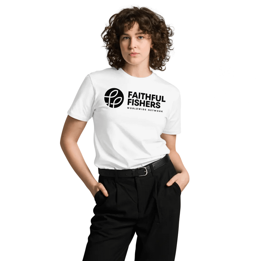 Faithful Fishers T-Shirt | Black Text product image (23)