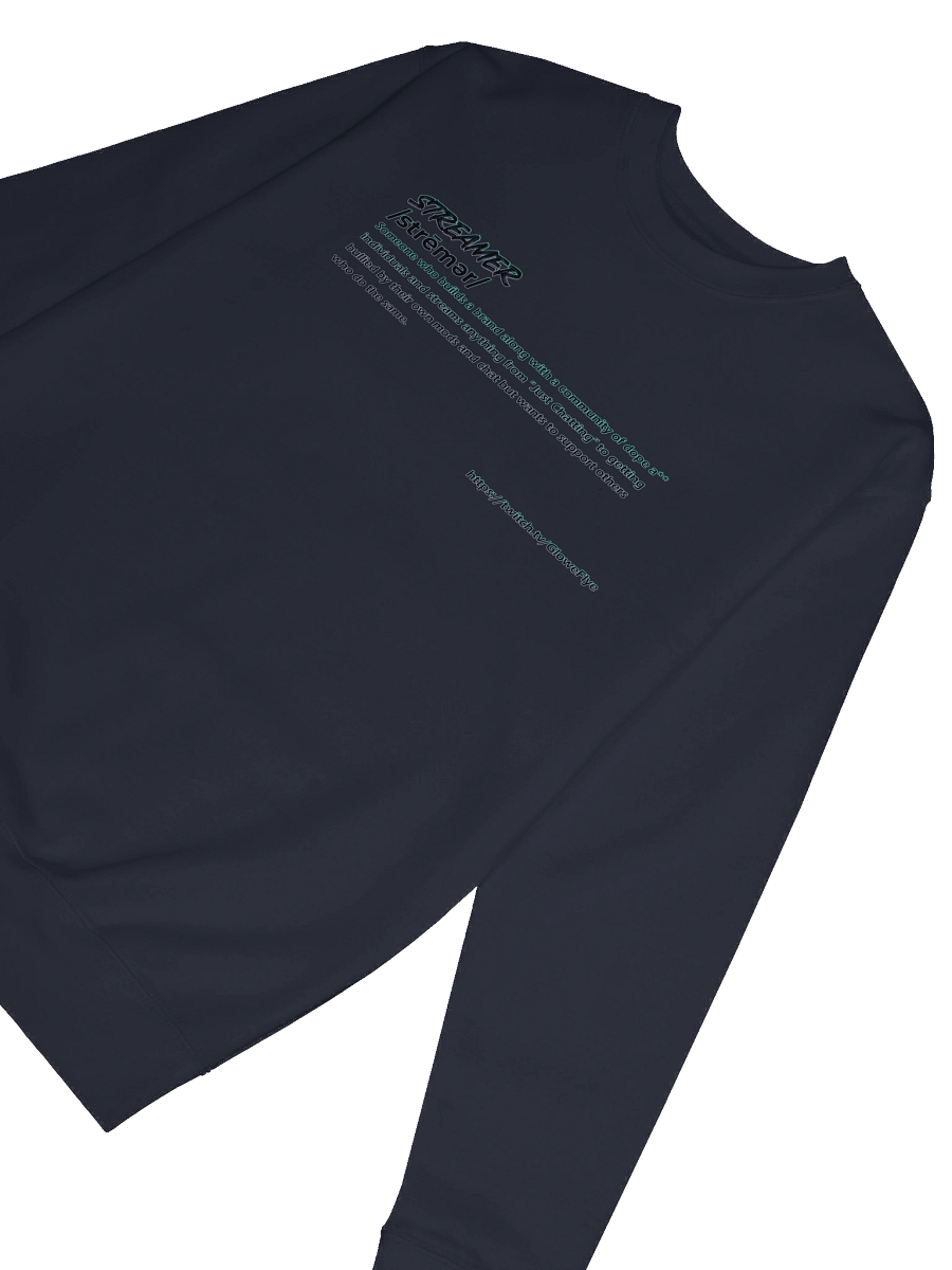 Streamer Definition Sweatshirt product image (6)