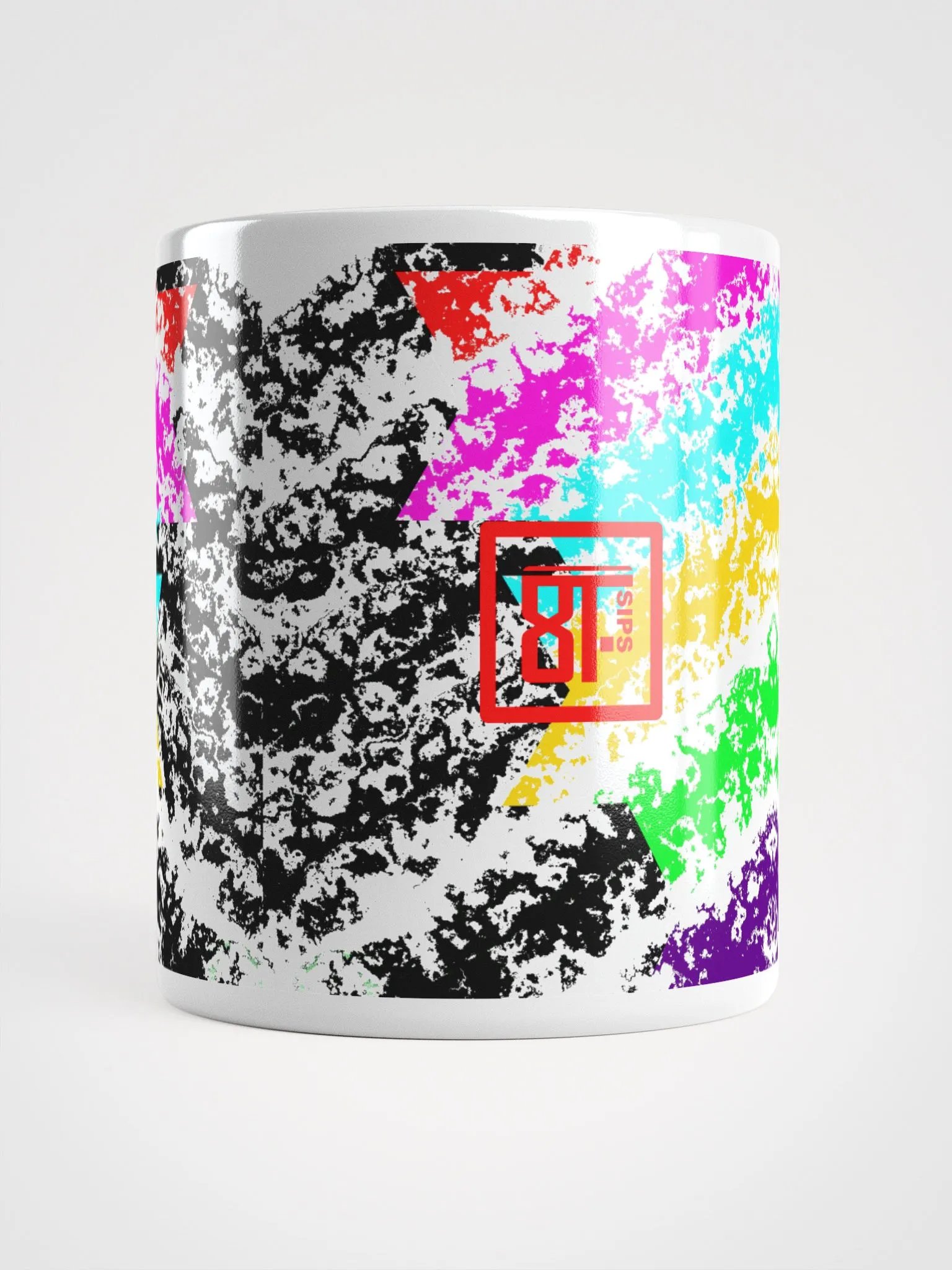 8T Sips Minimal White Glossy Mug product image (5)