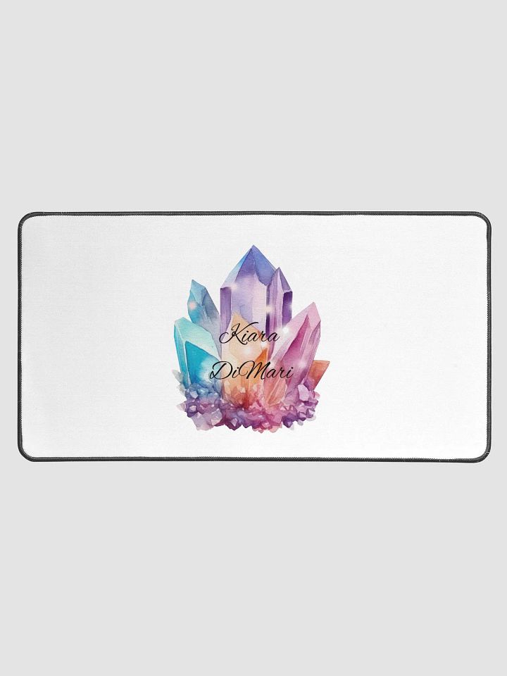 Ethereal Crystal Cluster Desk Mat product image (1)