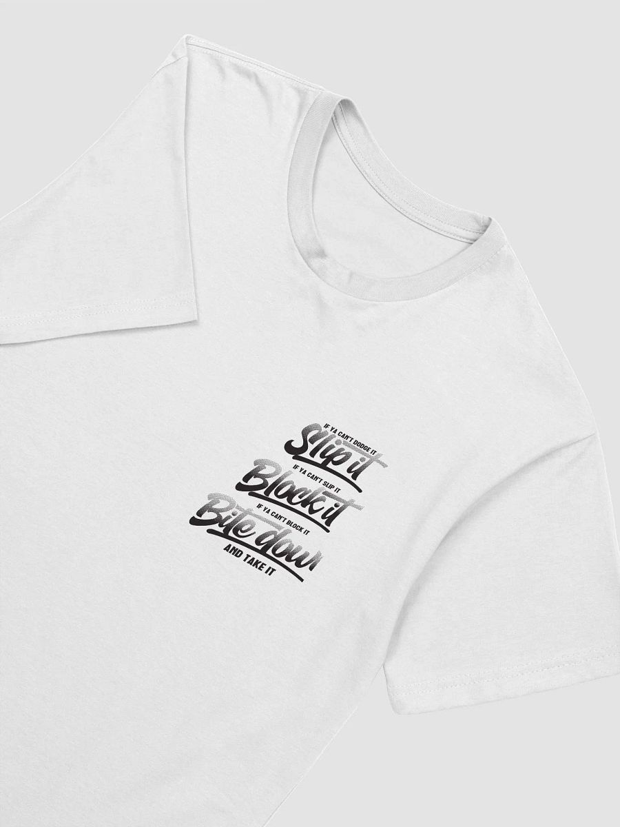 BITE DOWN TEE WHITE/BLACK product image (3)