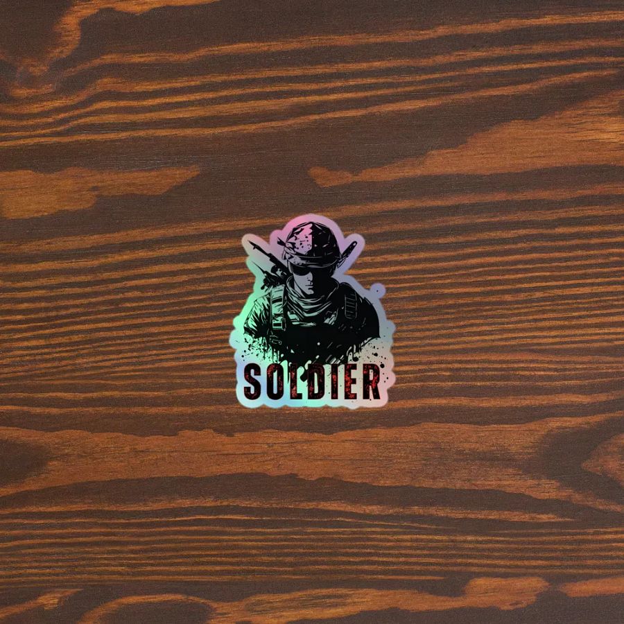 Warrior's Holographic Pride Sticker Set product image (5)