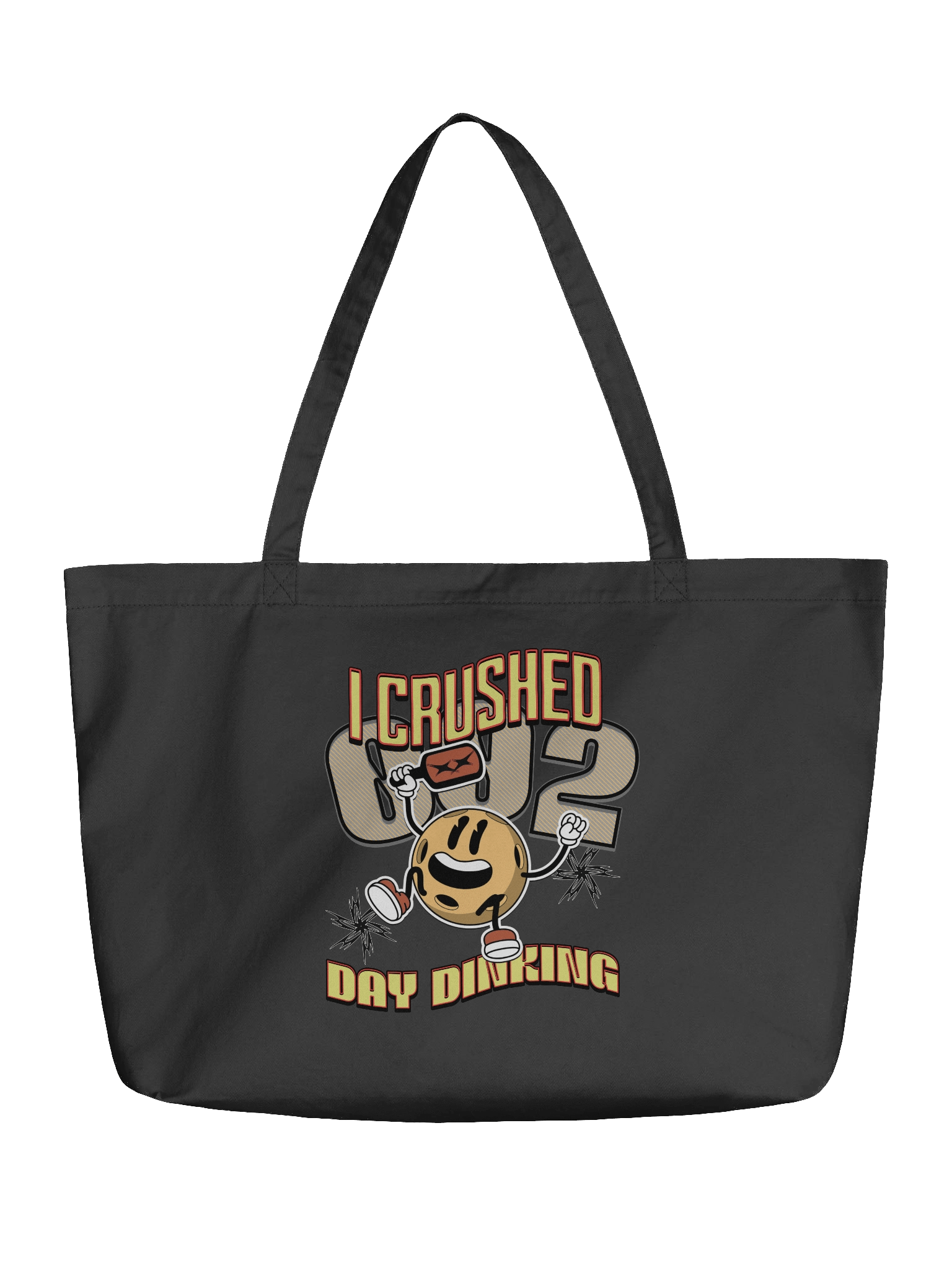 I Crushed 002 Day Dinking Pickleball Energetic Tote Bag product image (2)