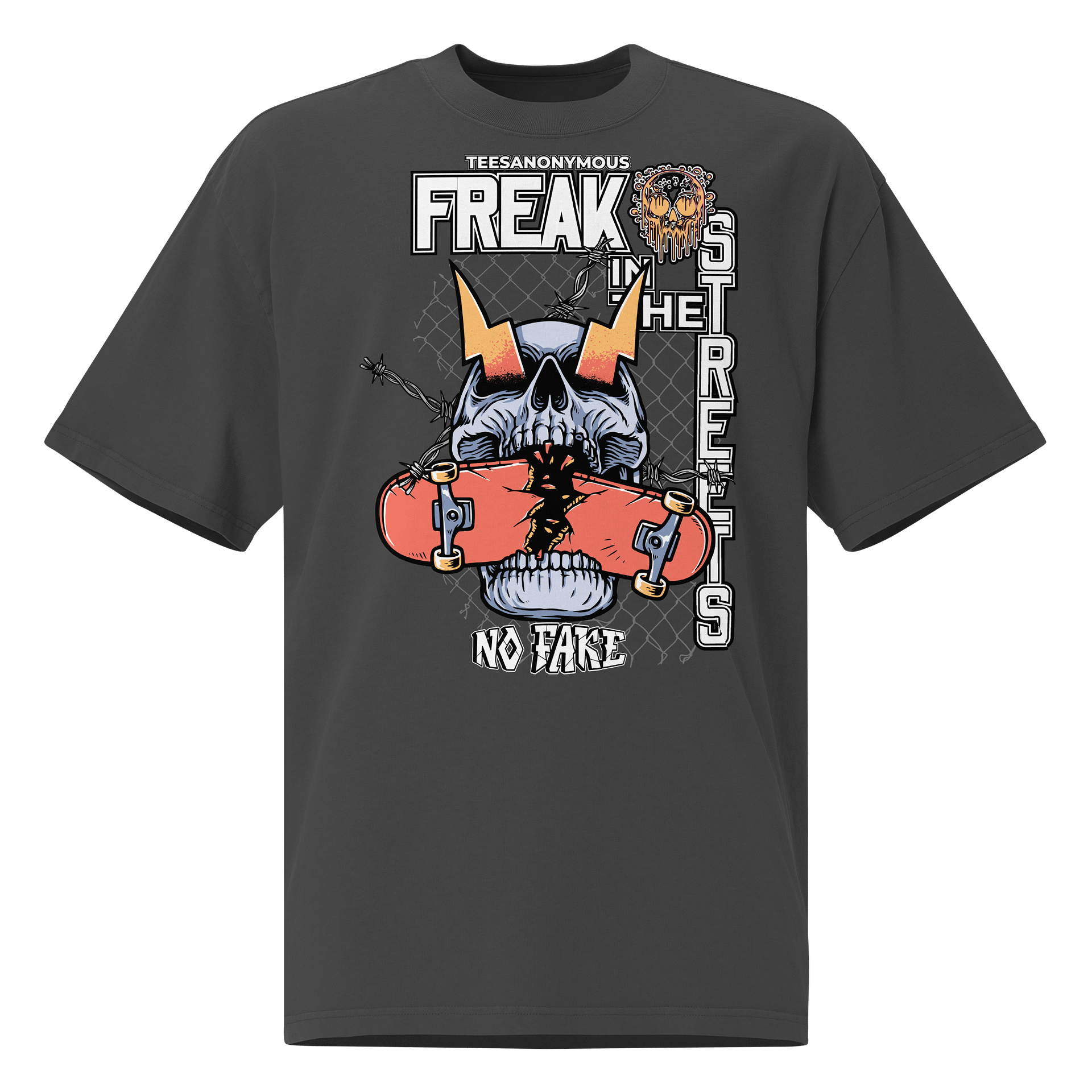 Streetwear Graphic Tee – Wipe Out by Freak in the Streets product image (5)