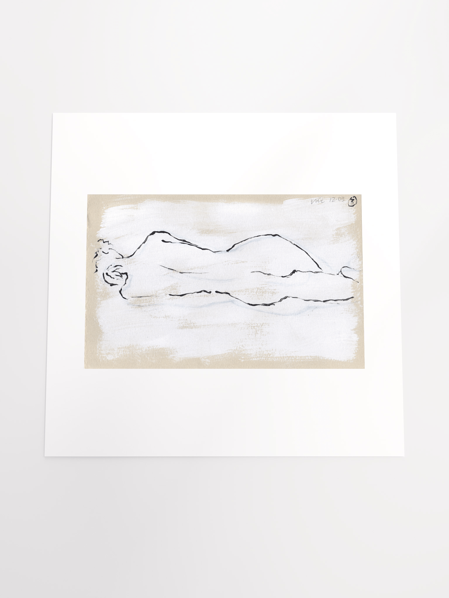Sleeping Woman #2 12.03 Print product image (5)