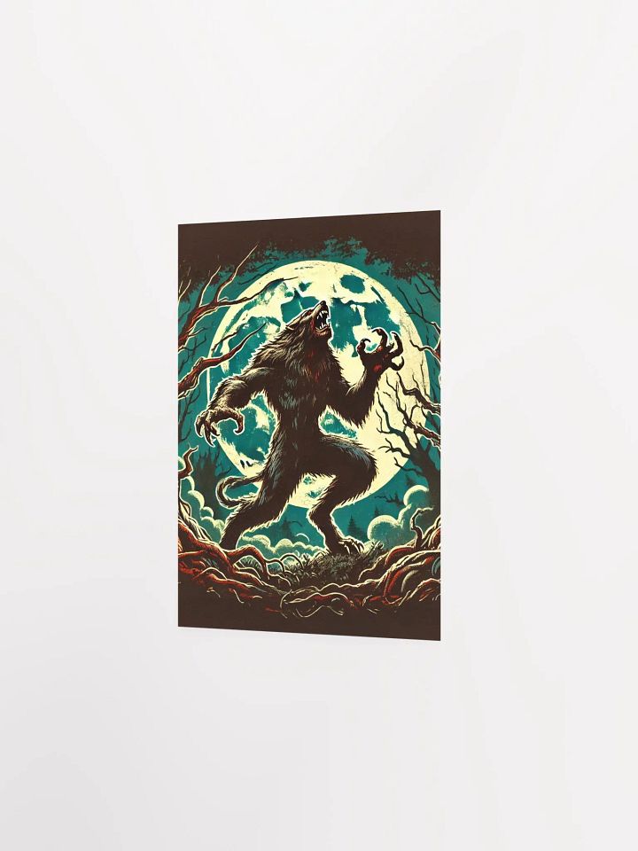 Full Moon Werewolf Premium Matte Poster product image (10)