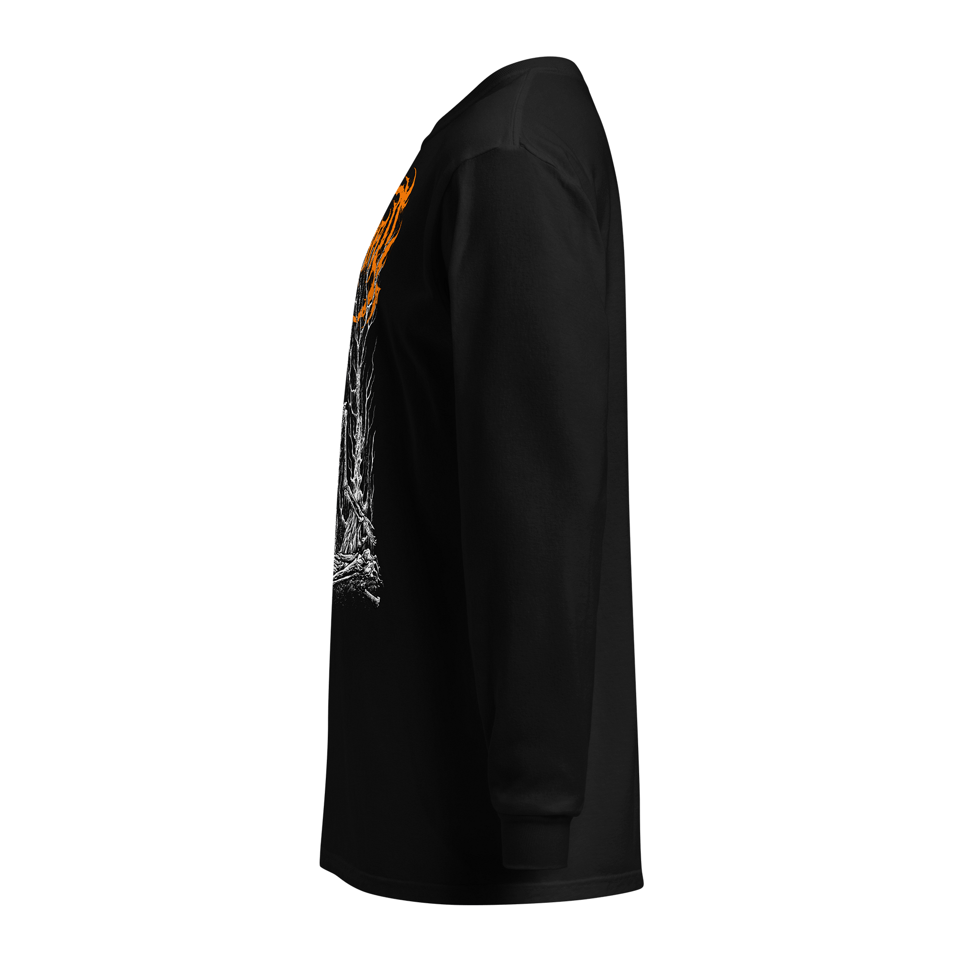 Corpse Pose Orange Logo Long Sleeve product image (5)