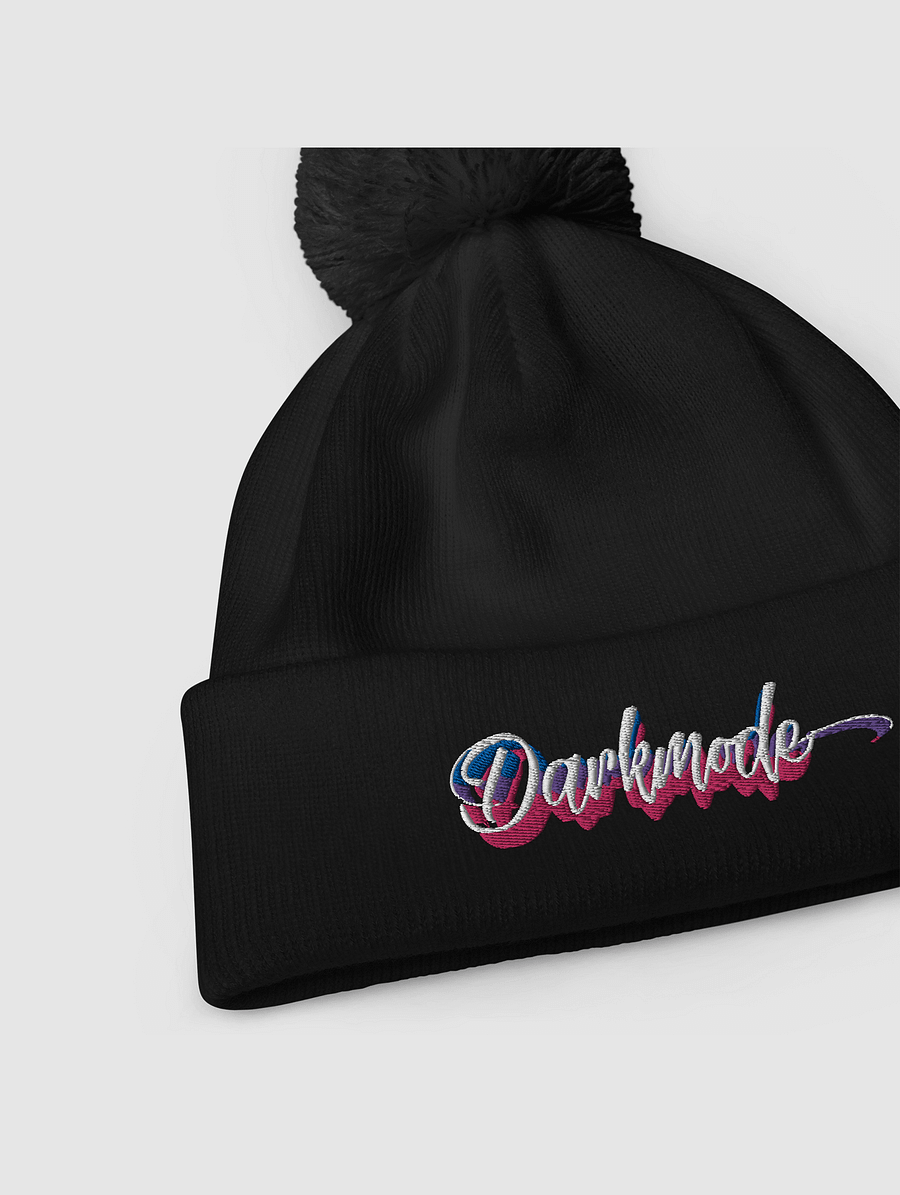 Darkmode Pom Pom Beanie product image (2)