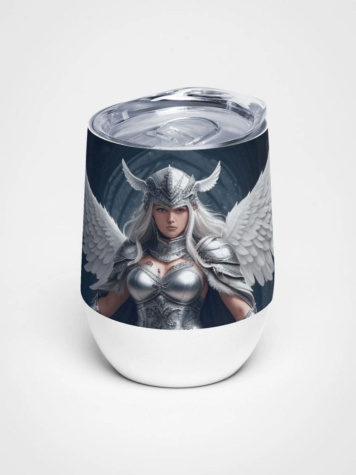 A Beautiful Valkyrie White Tumbler product image (1)