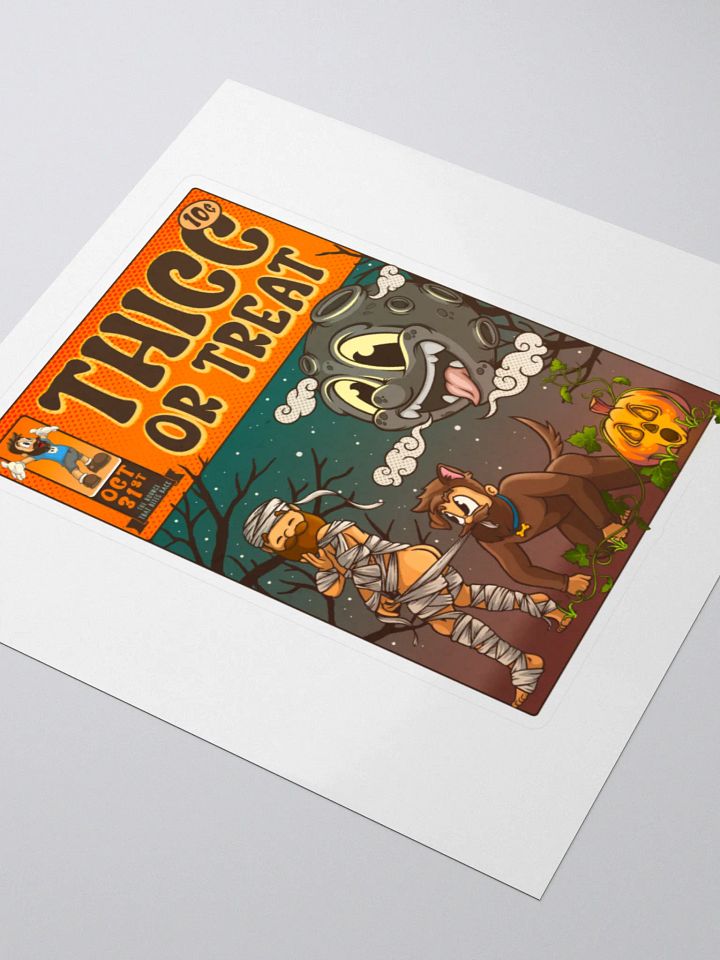 Thicc or Treat - Sticker product image (2)