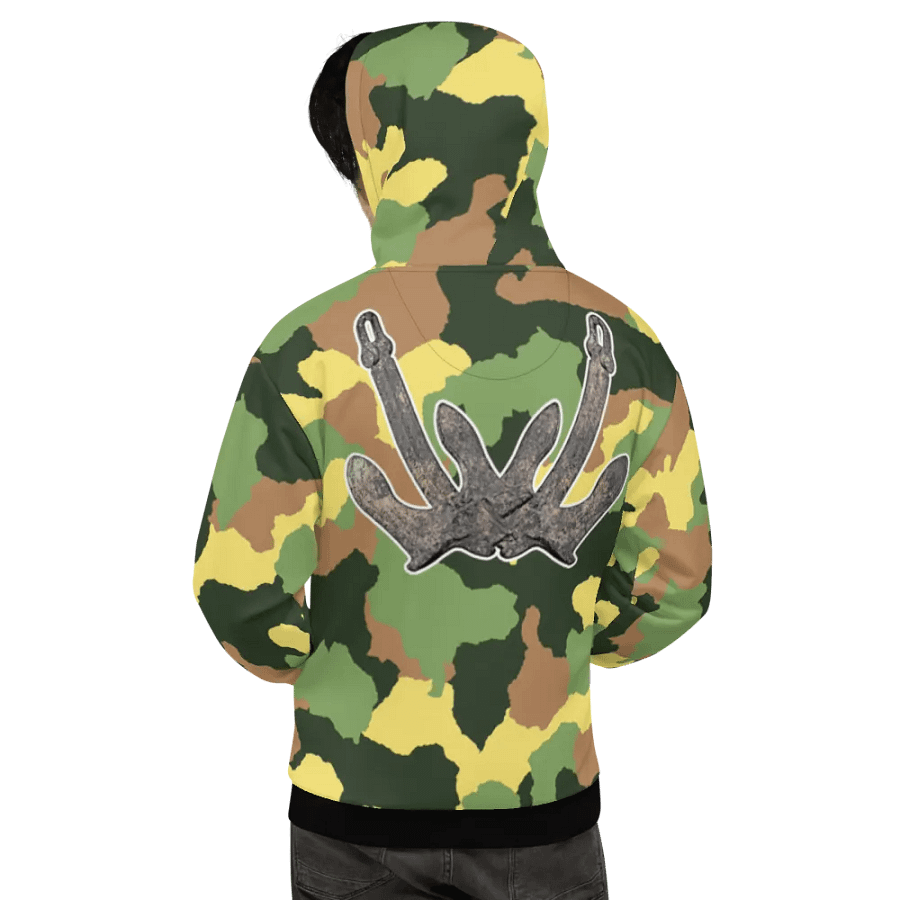 Green Camouflage Anchor Hoodie product image (6)