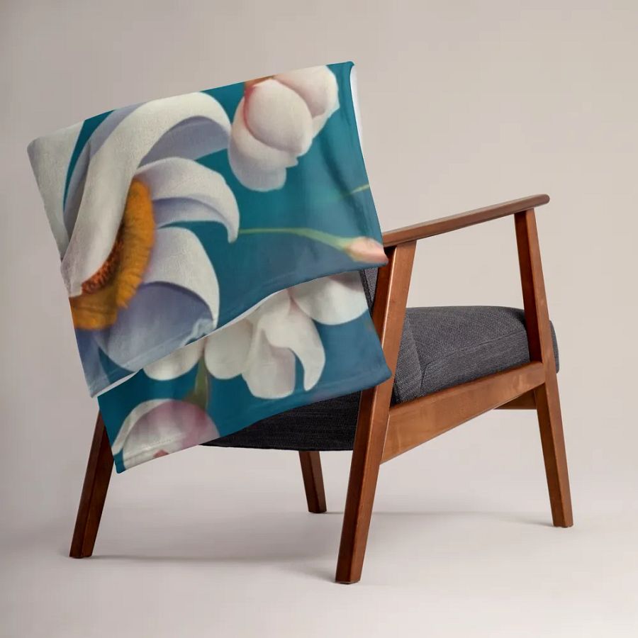 Bouquet of Flowers Throw Blanket product image (3)