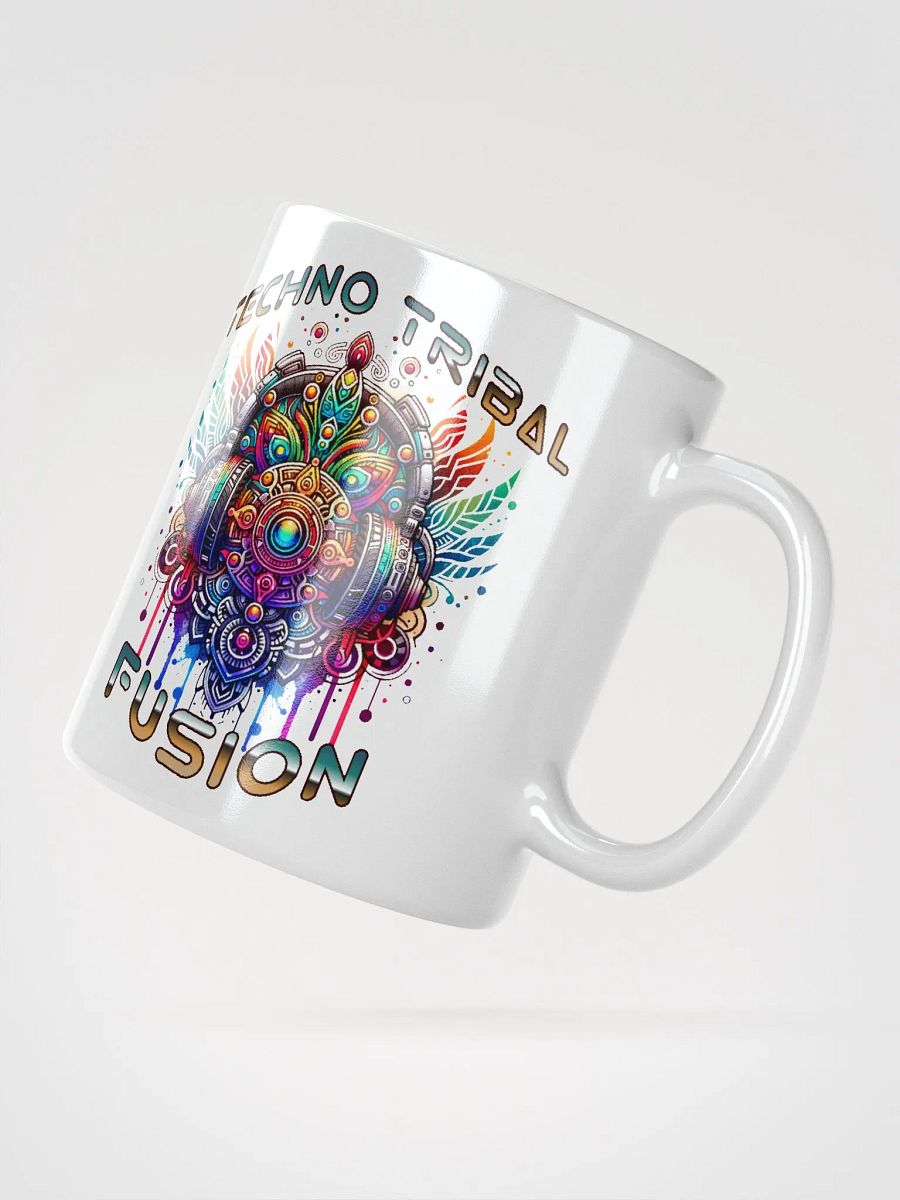 Techno Tribal Fusion Ceramic Mug product image (3)