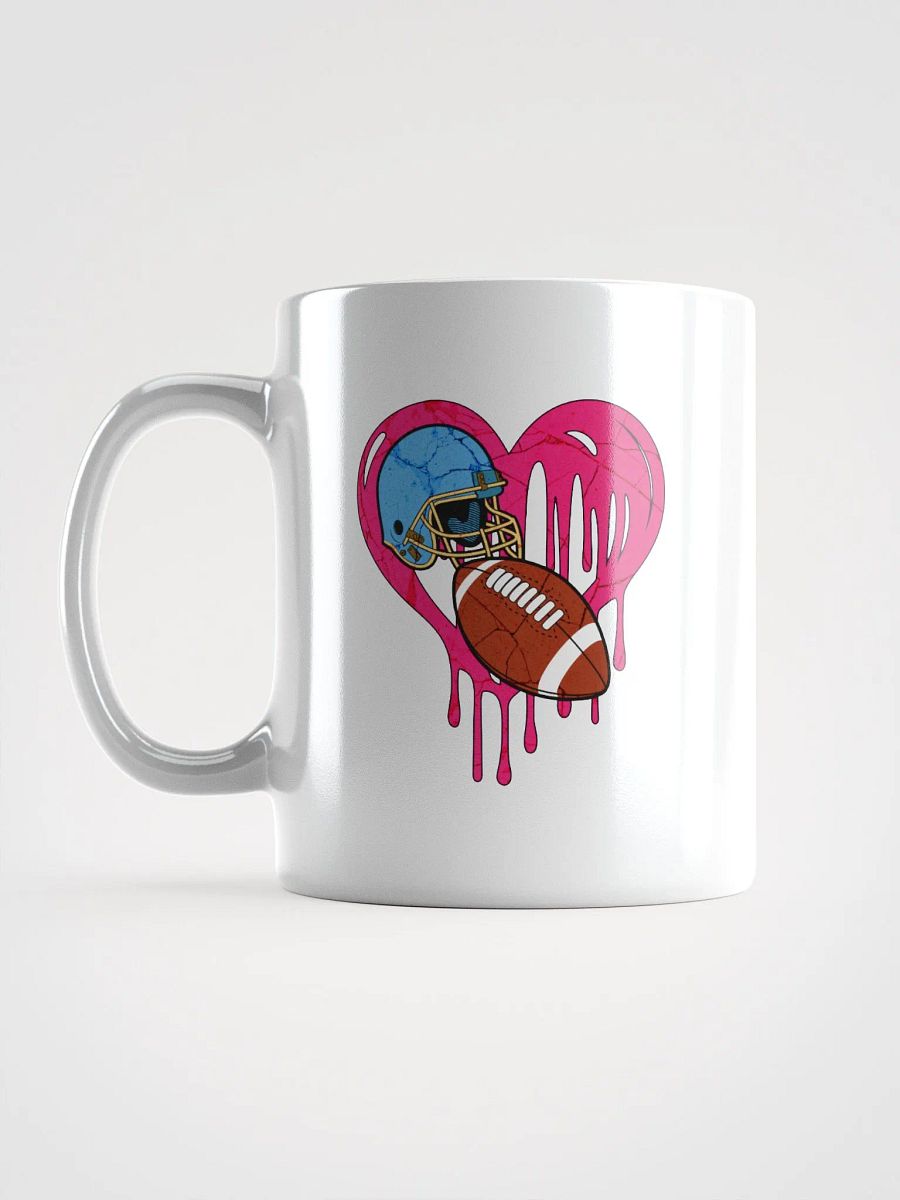 Heart Football Gridiron Dreams Mug product image (1)
