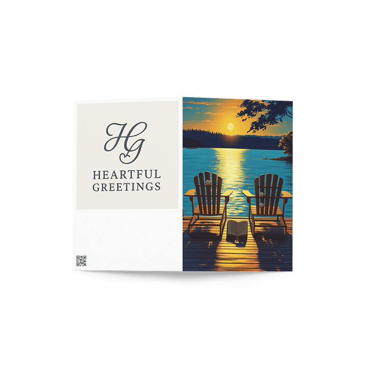 Greeting card - Blank inside product image (2)