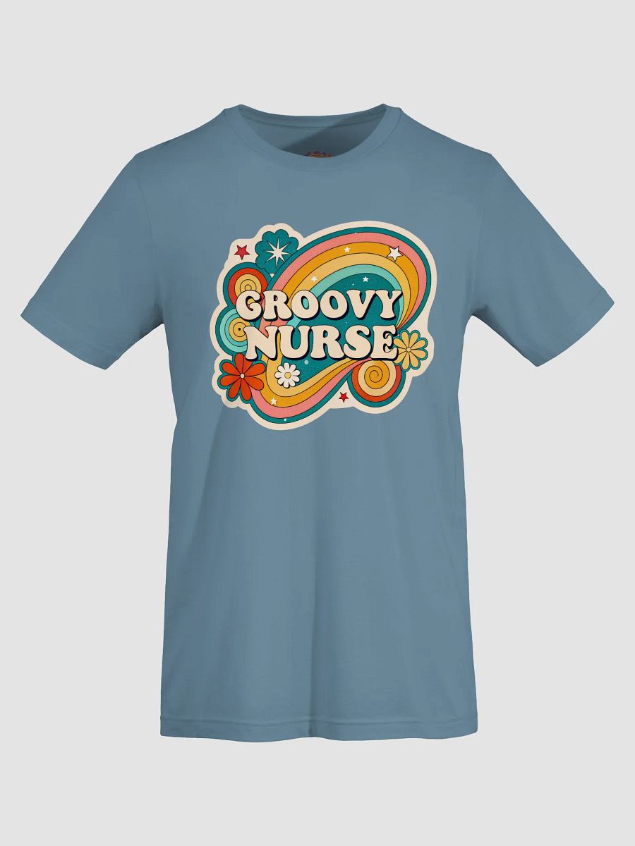 Retro Groovy Nurse T-Shirt product image (4)